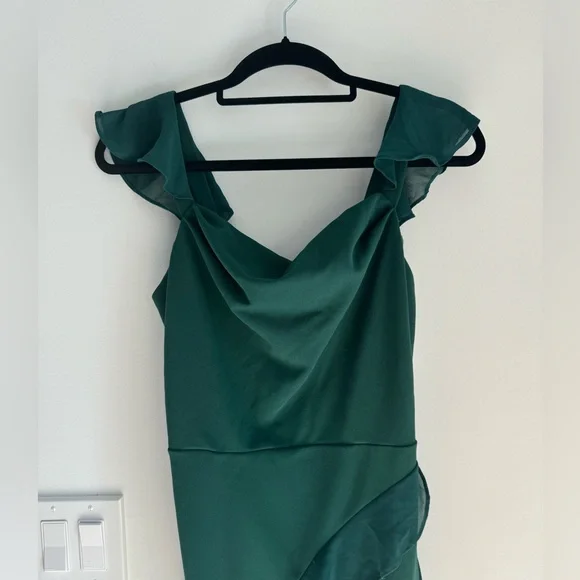 GRACE KARIN Sleeveless Turn-down Collar Fishtail High Slit Bodycon Party NEW - Picture 3 of 12